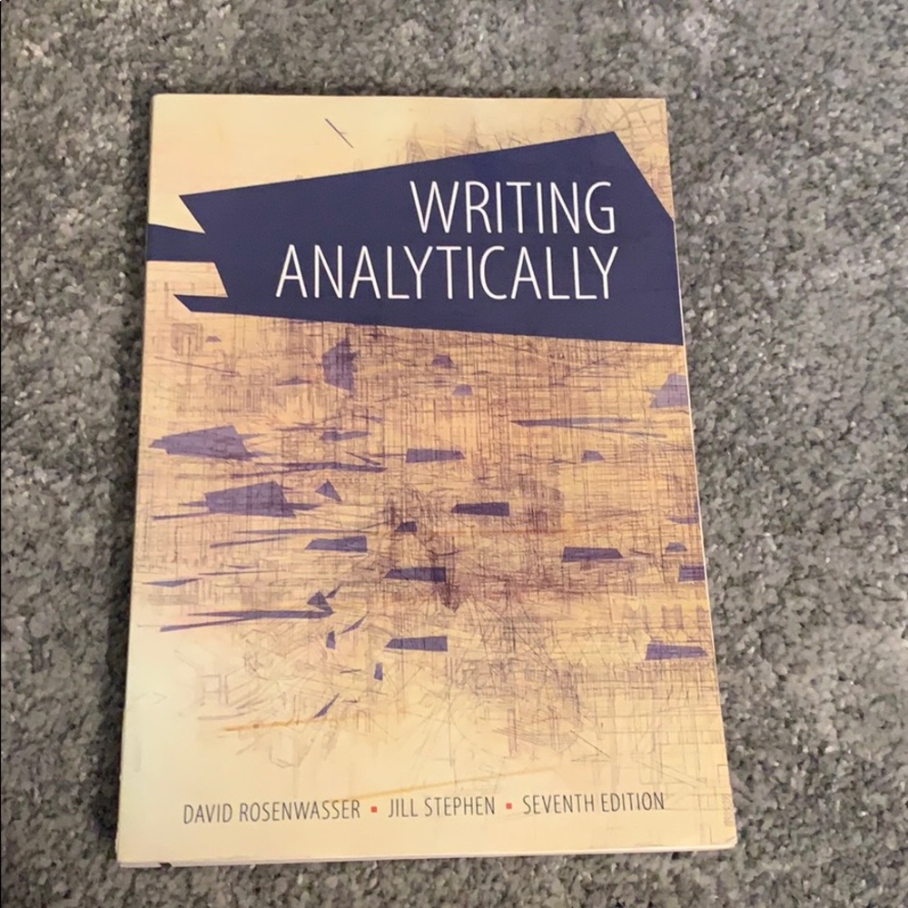 Writing Analytically Book